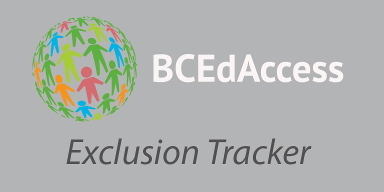 bcedaccess exclusion tracker