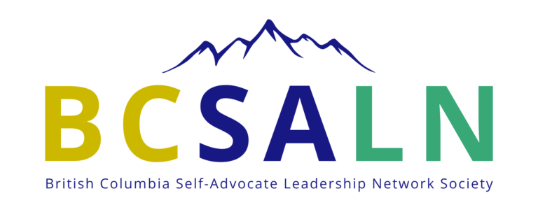 logo for the British Columbia Self Advocate Leadership Network