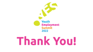 YES logo with pink text below that reads: Thank You!