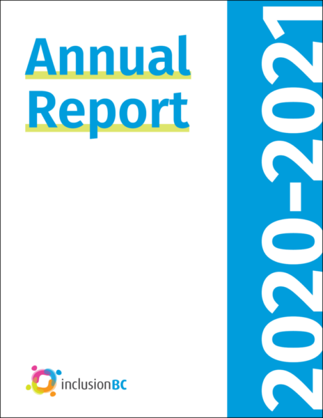 Inclusion BC Annual Report 2021–2022 - Inclusion BC